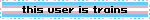 Cool Trans flag blinking thing